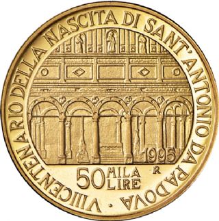 50mila Lire - Sant'Antonio da Padova